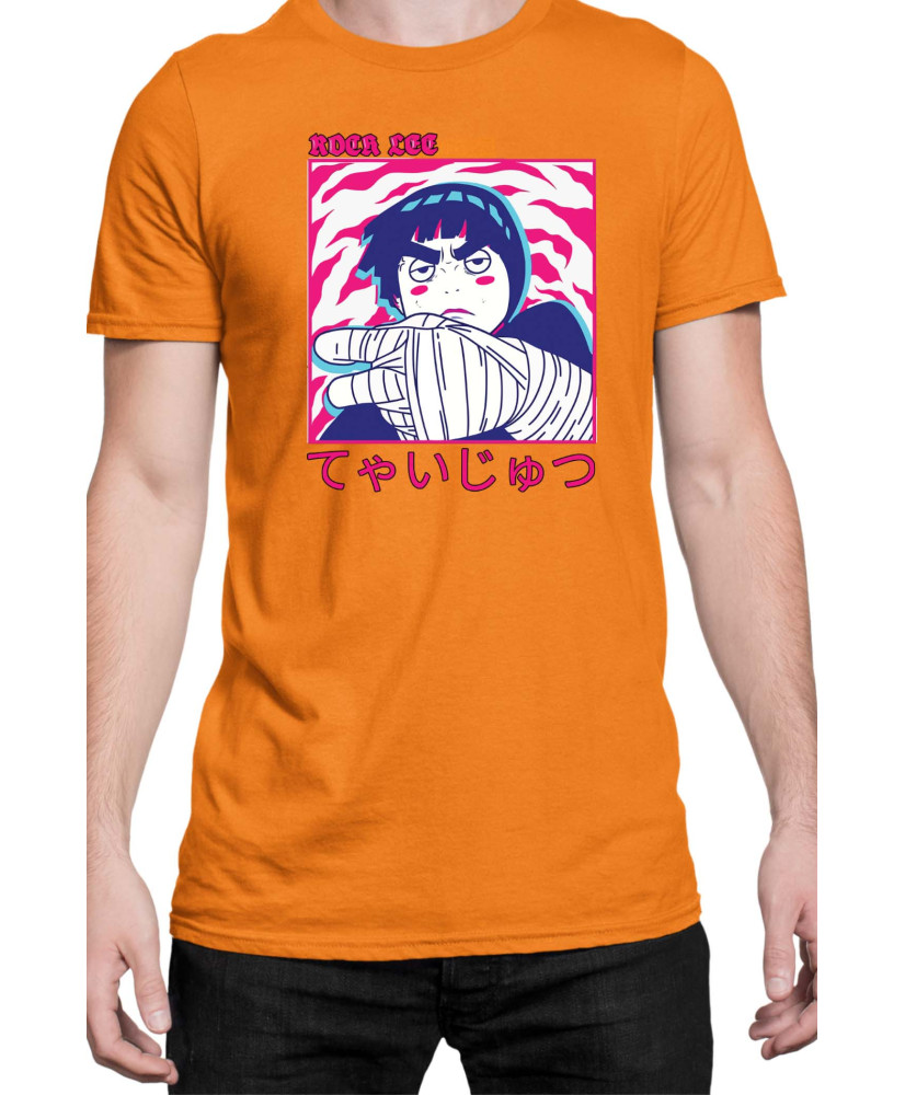 Мъжка Тениска Naruto Rock Lee 02 Мъжка Тениска Naruto Rock Lee 02