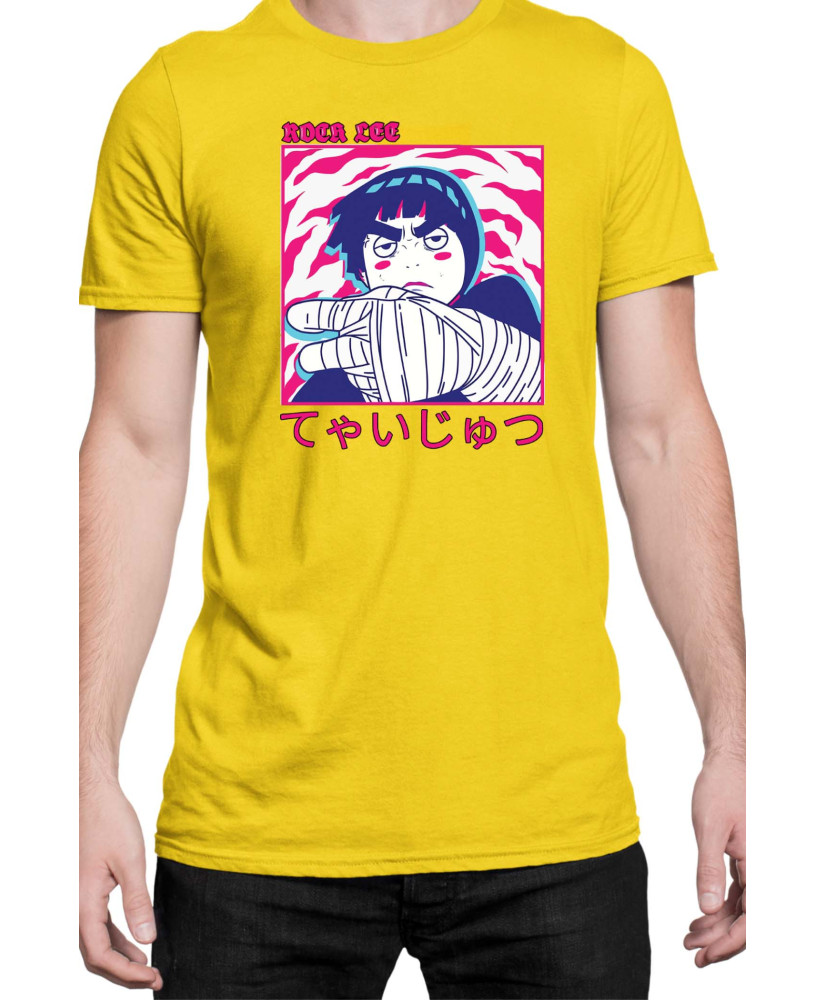Мъжка Тениска Naruto Rock Lee 02 Мъжка Тениска Naruto Rock Lee 02