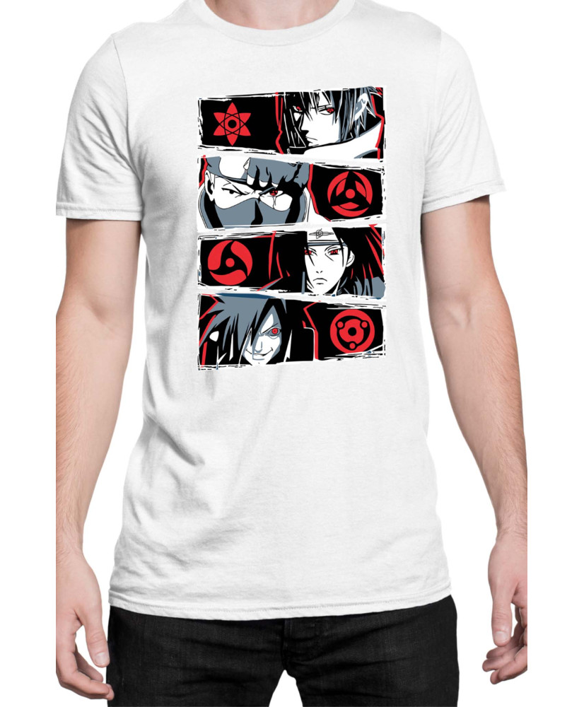 Мъжка Тениска Naruto Sharingan Users Мъжка Тениска Naruto Sharingan Users