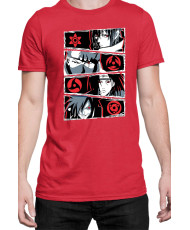 Мъжка Тениска Naruto Sharingan Users