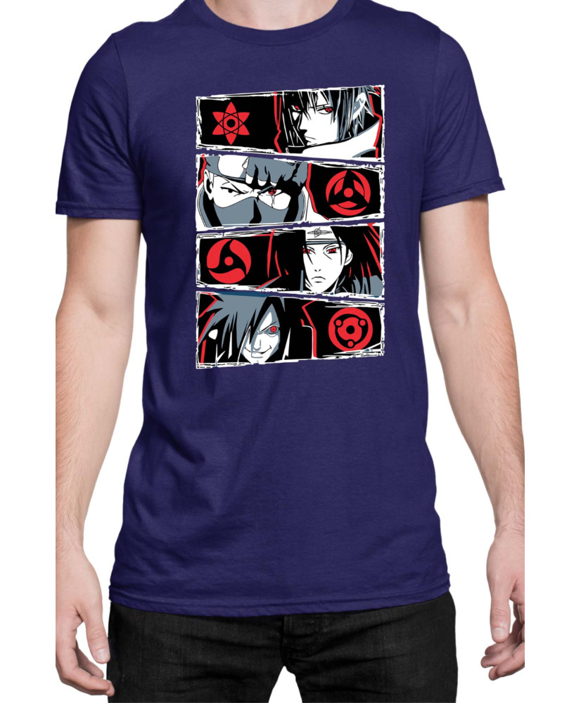 Мъжка Тениска Naruto Sharingan Users