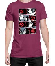 Мъжка Тениска Naruto Sharingan Users