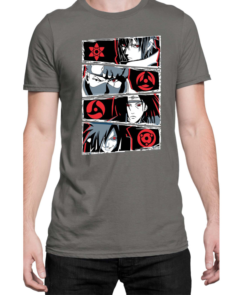 Мъжка Тениска Naruto Sharingan Users Мъжка Тениска Naruto Sharingan Users