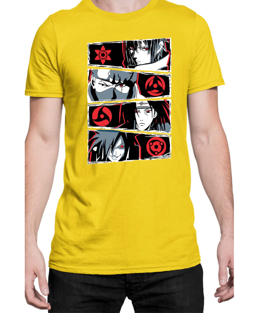 Мъжка Тениска Naruto Sharingan Users