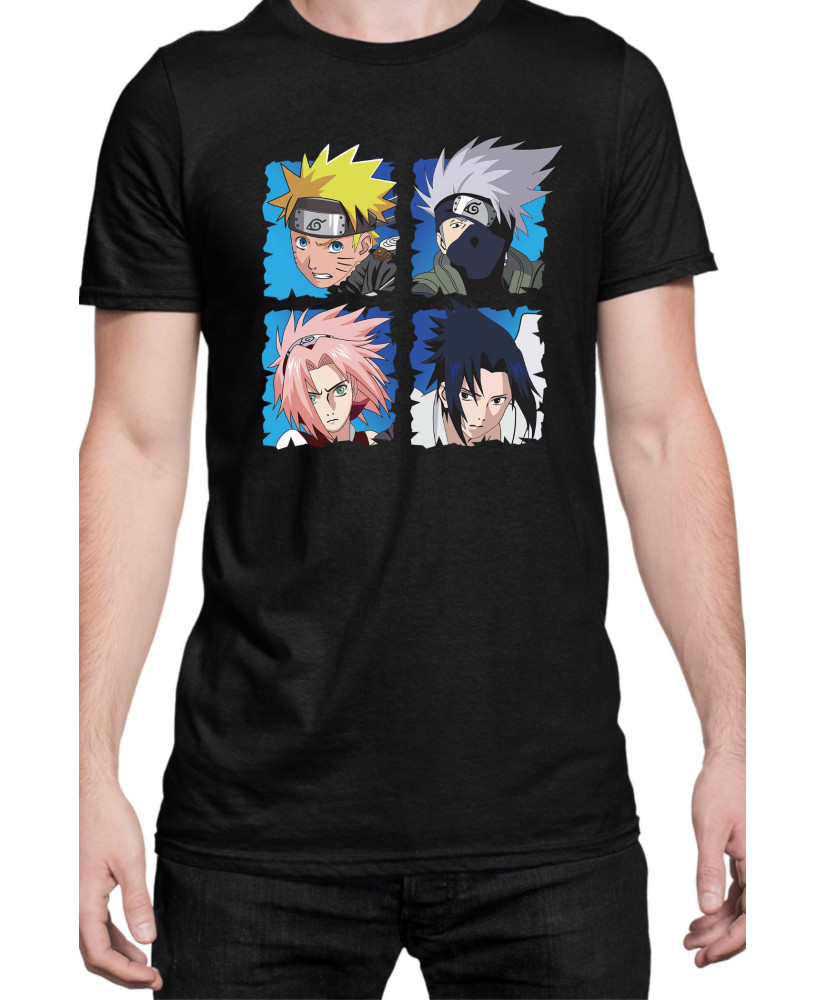 Мъжка Тениска Naruto Team 7 03