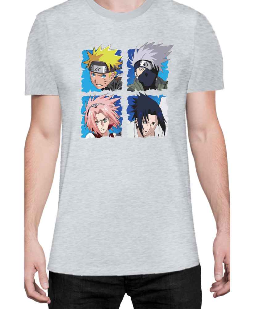Мъжка Тениска Naruto Team 7 03