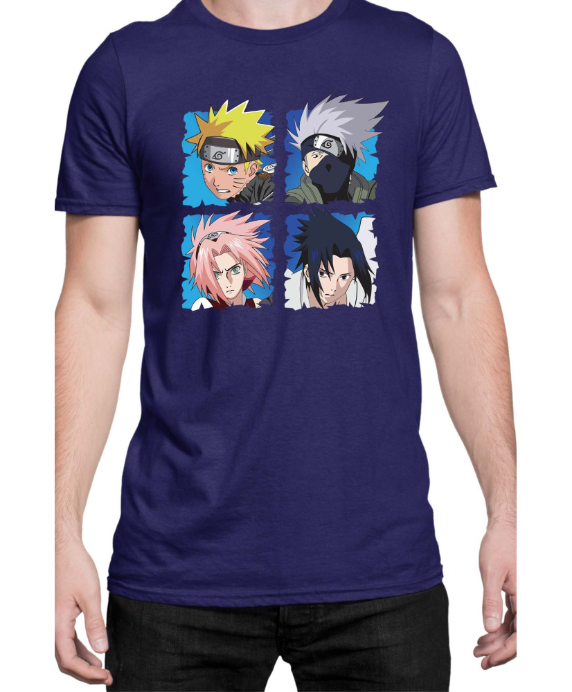 Мъжка Тениска Naruto Team 7 03 Мъжка Тениска Naruto Team 7 03