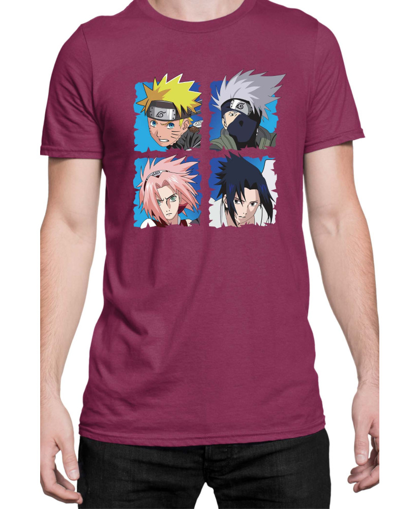 Мъжка Тениска Naruto Team 7 03 Мъжка Тениска Naruto Team 7 03