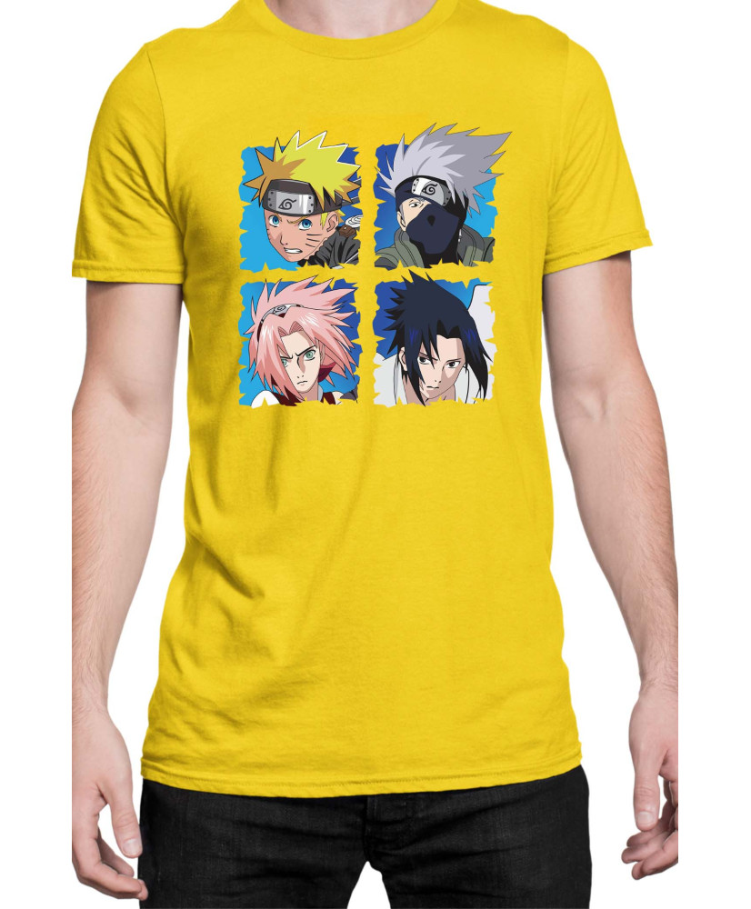 Мъжка Тениска Naruto Team 7 03