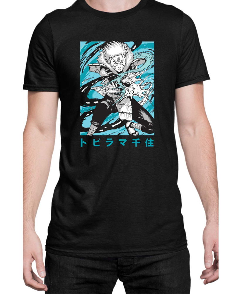 Мъжка Тениска Naruto Tobirama Senju Мъжка Тениска Naruto Tobirama Senju