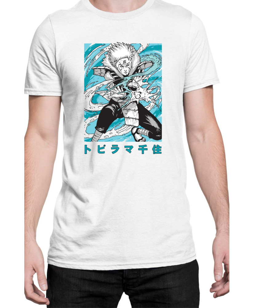 Мъжка Тениска Naruto Tobirama Senju Мъжка Тениска Naruto Tobirama Senju