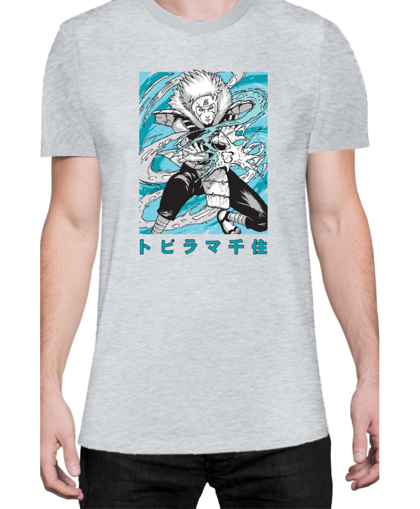Мъжка Тениска Naruto Tobirama Senju Мъжка Тениска Naruto Tobirama Senju