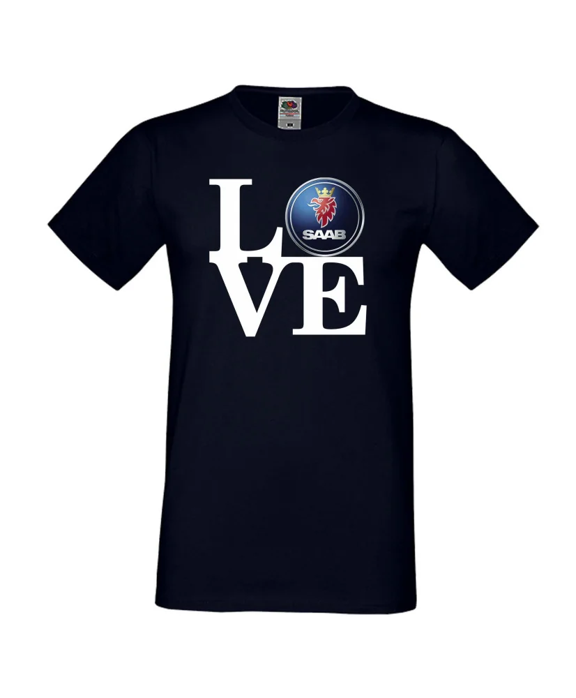 Мъжка тениска Saab LOVE Мъжка тениска Saab LOVE