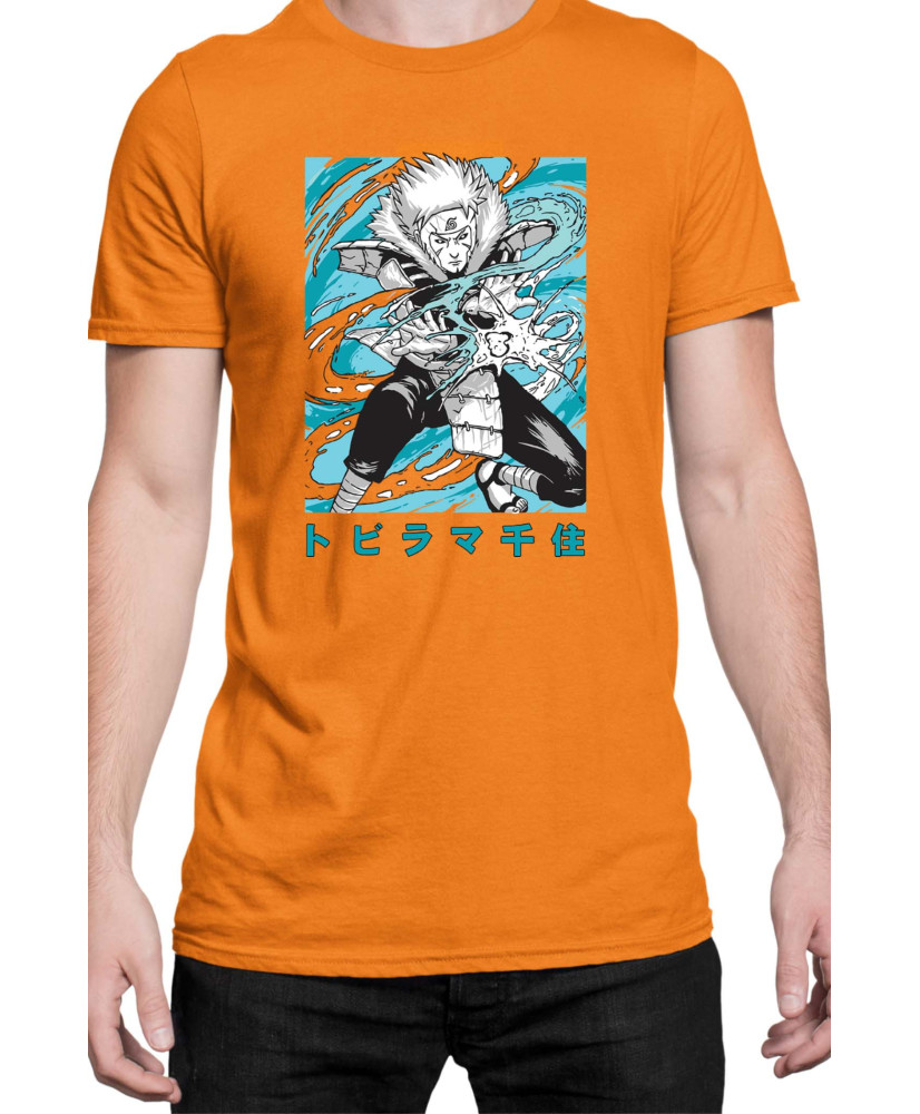 Мъжка Тениска Naruto Tobirama Senju Мъжка Тениска Naruto Tobirama Senju
