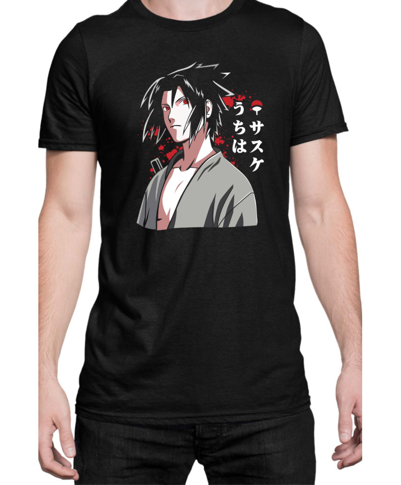 Мъжка Тениска Naruto Sasuke Uchiha 03 Мъжка Тениска Naruto Sasuke Uchiha 03