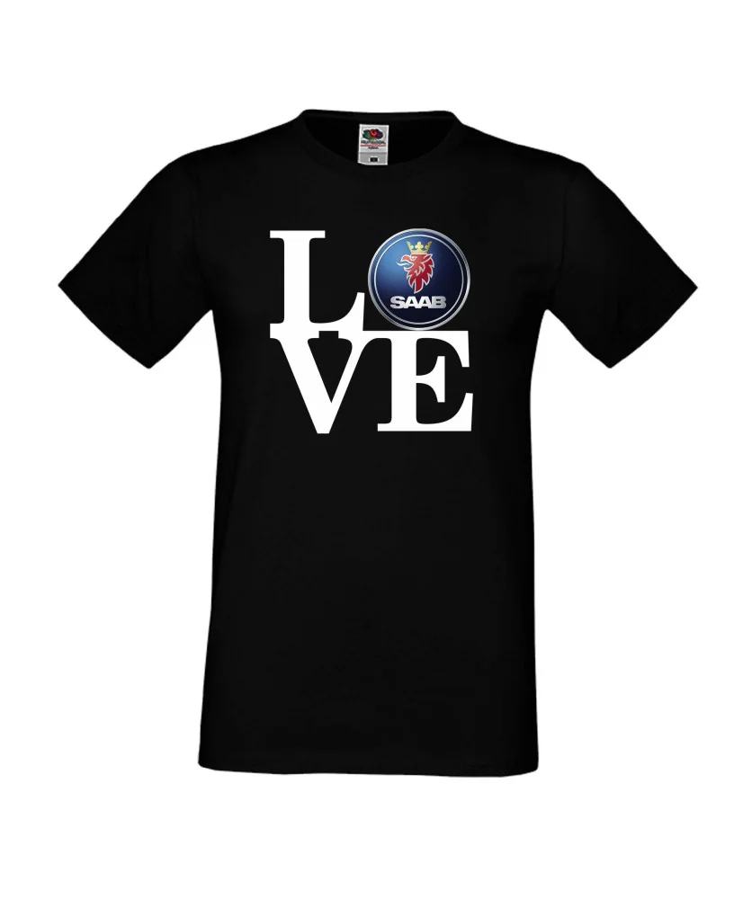 Мъжка тениска Saab LOVE Мъжка тениска Saab LOVE
