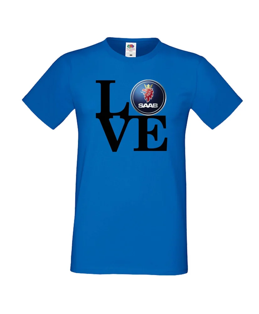 Мъжка тениска Saab LOVE Мъжка тениска Saab LOVE