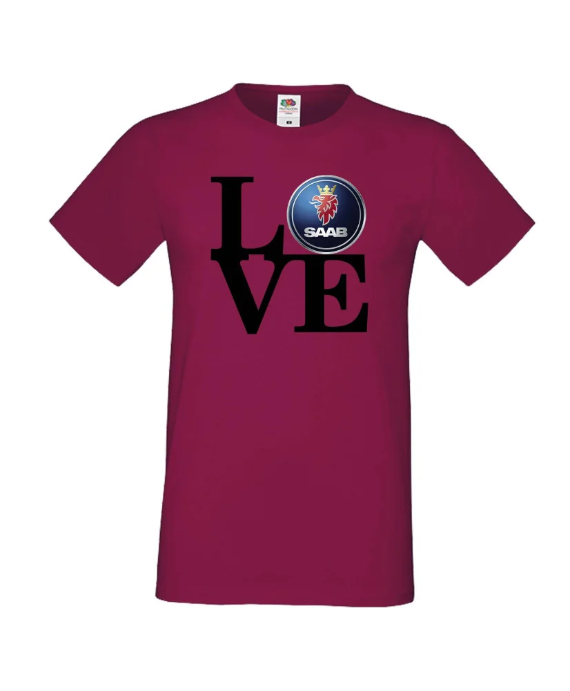 Мъжка тениска Saab LOVE Мъжка тениска Saab LOVE