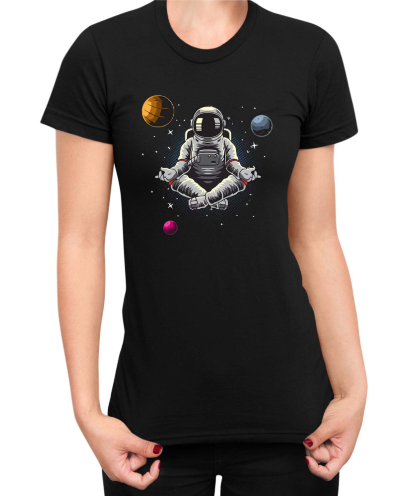 Дамска Тениска Nasa Space Theme Dzen Astronaut Дамска Тениска Nasa Space Theme Dzen Astronaut
