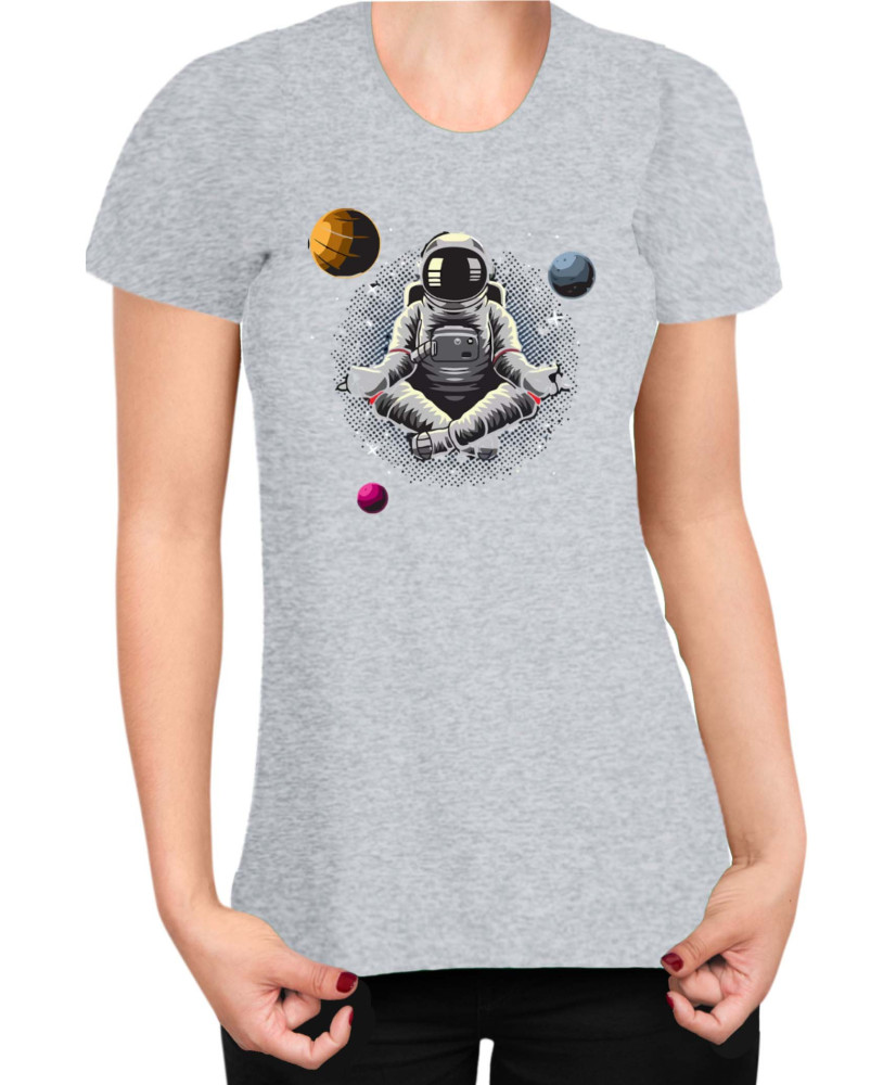 Дамска Тениска Nasa Space Theme Dzen Astronaut Дамска Тениска Nasa Space Theme Dzen Astronaut
