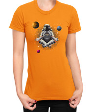 Дамска Тениска Nasa Space Theme Dzen Astronaut