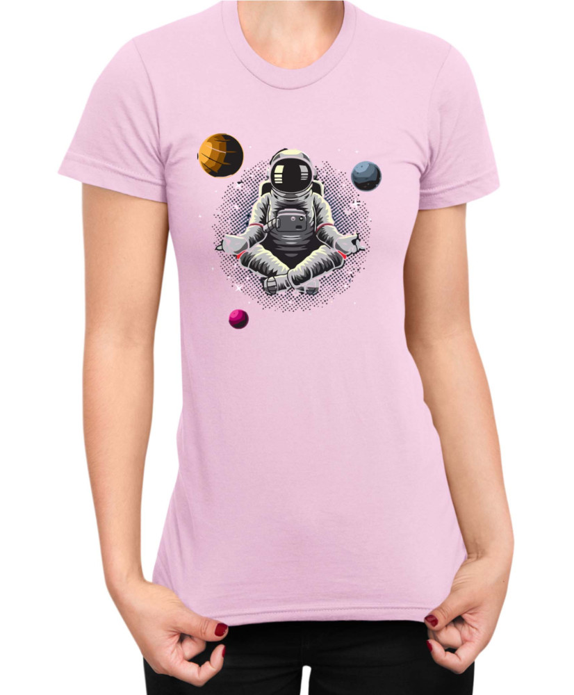 Дамска Тениска Nasa Space Theme Dzen Astronaut Дамска Тениска Nasa Space Theme Dzen Astronaut