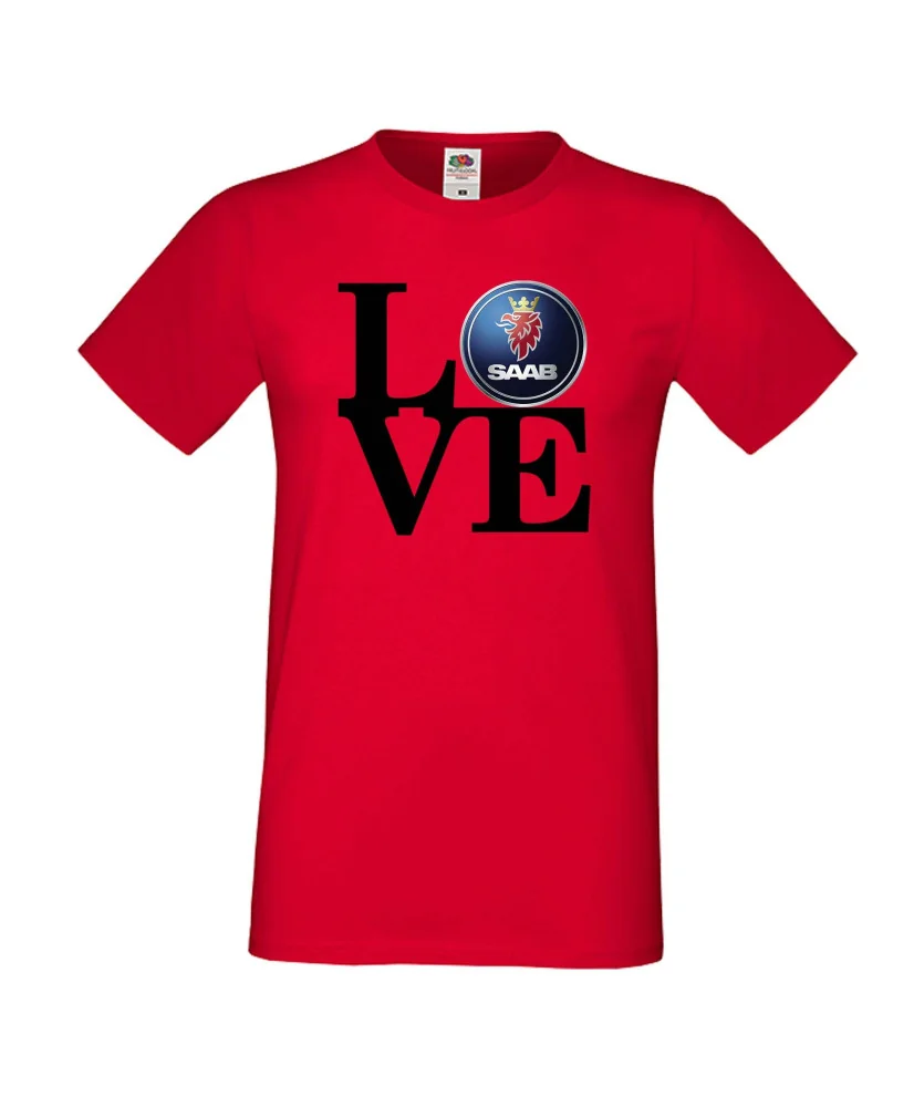 Мъжка тениска Saab LOVE Мъжка тениска Saab LOVE