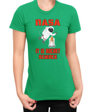 Дамска Тениска Nasa Space Theme Nasa It Is Rocket Science