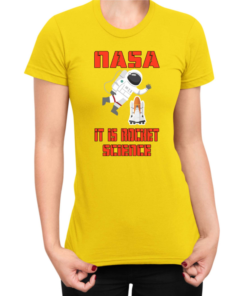 Дамска Тениска Nasa Space Theme Nasa It Is Rocket Science Дамска Тениска Nasa Space Theme Nasa It Is Rocket Science