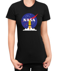 Дамска Тениска Nasa Space Theme Rocket Take Off