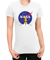 Дамска Тениска Nasa Space Theme Rocket Take Off