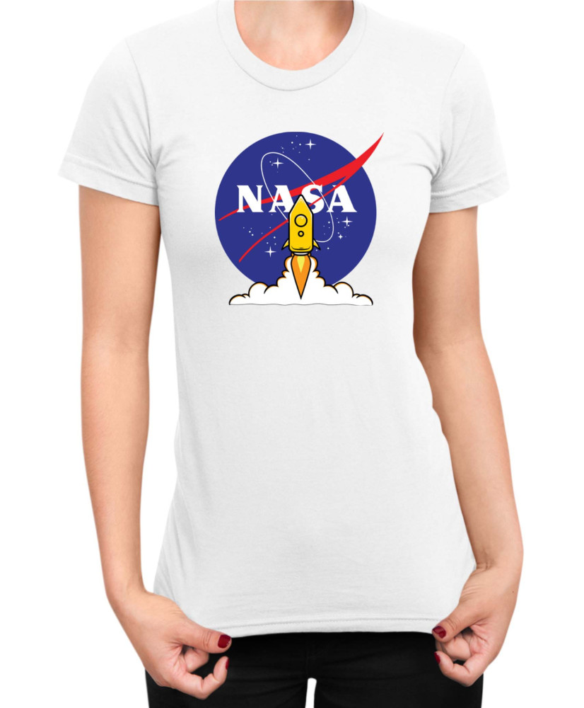 Дамска Тениска Nasa Space Theme Rocket Take Off Дамска Тениска Nasa Space Theme Rocket Take Off