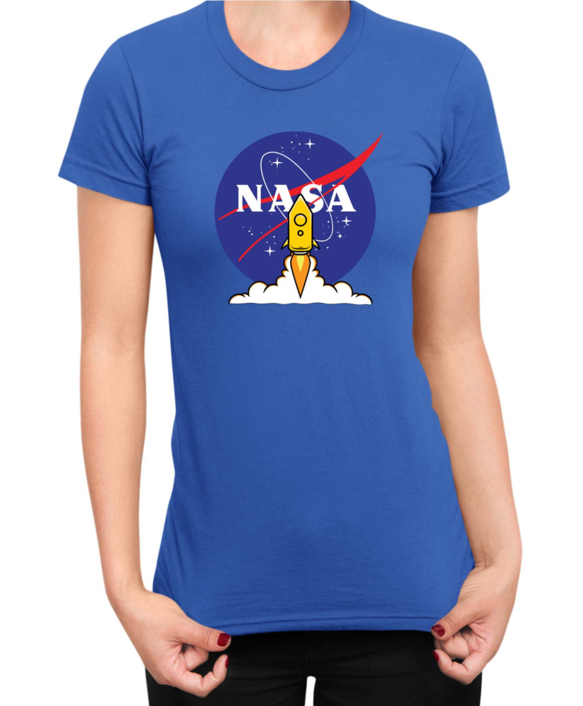 Дамска Тениска Nasa Space Theme Rocket Take Off Дамска Тениска Nasa Space Theme Rocket Take Off