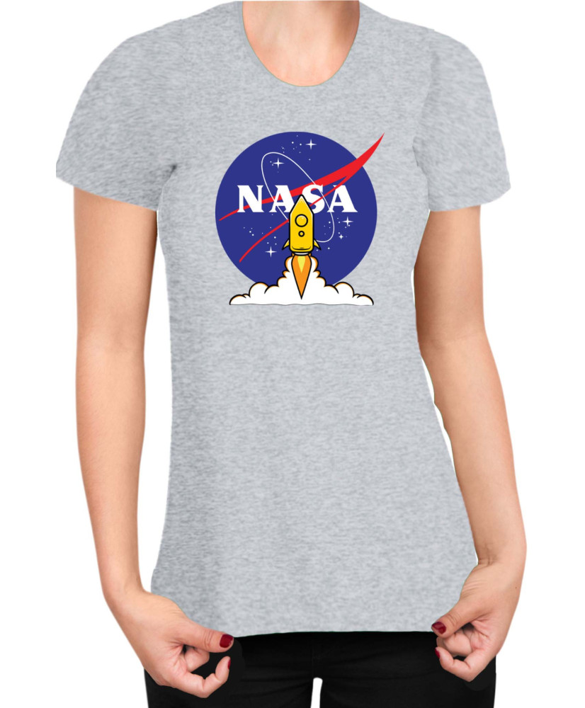 Дамска Тениска Nasa Space Theme Rocket Take Off Дамска Тениска Nasa Space Theme Rocket Take Off