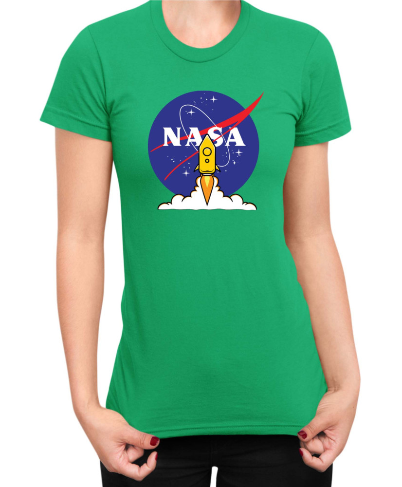 Дамска Тениска Nasa Space Theme Rocket Take Off Дамска Тениска Nasa Space Theme Rocket Take Off