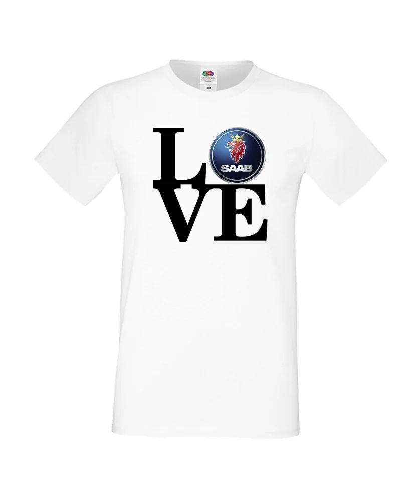 Мъжка тениска Saab LOVE Мъжка тениска Saab LOVE