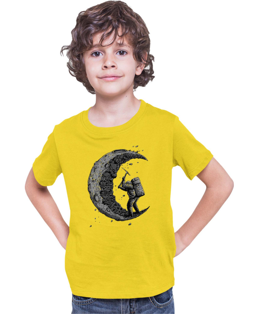 Детска Тениска Nasa Space Theme Astronaut Mining