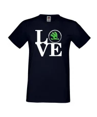Мъжка тениска Skoda LOVE