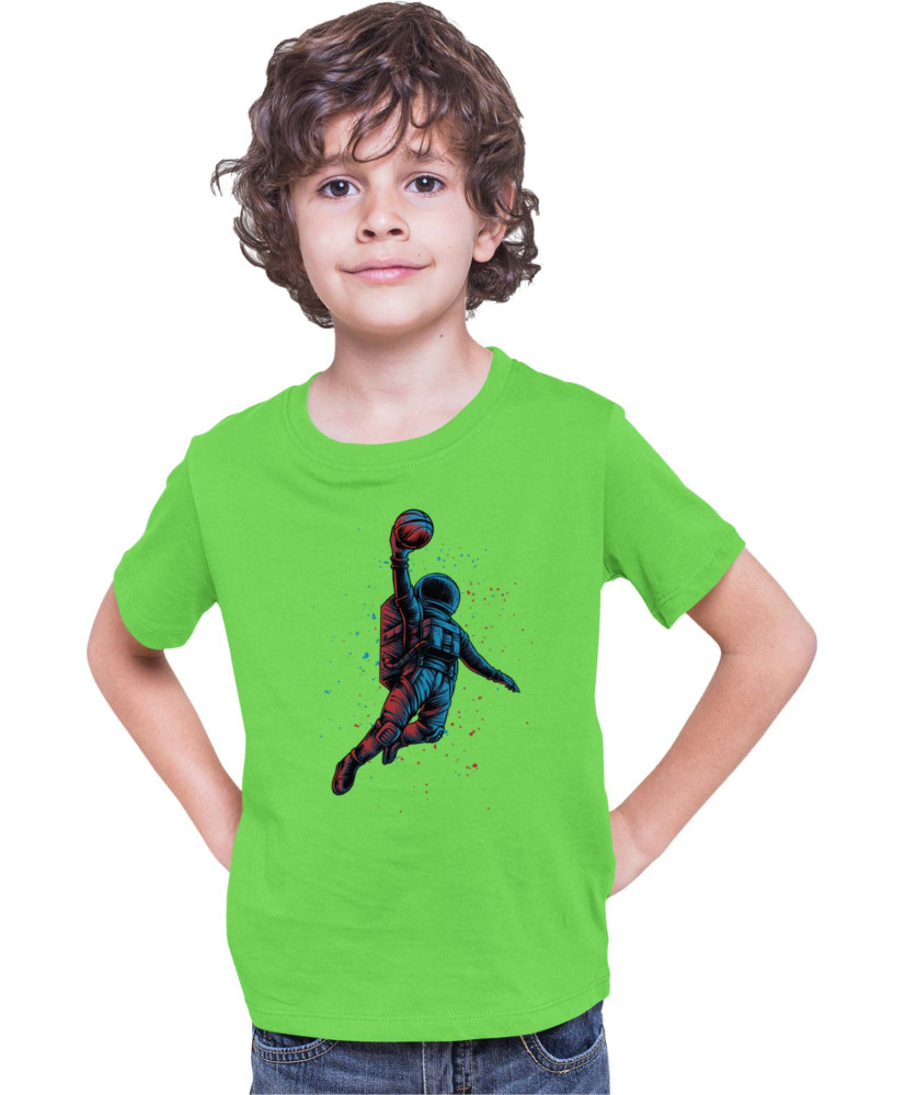 Детска Тениска Nasa Space Theme Basketball Astronaut Детска Тениска Nasa Space Theme Basketball Astronaut