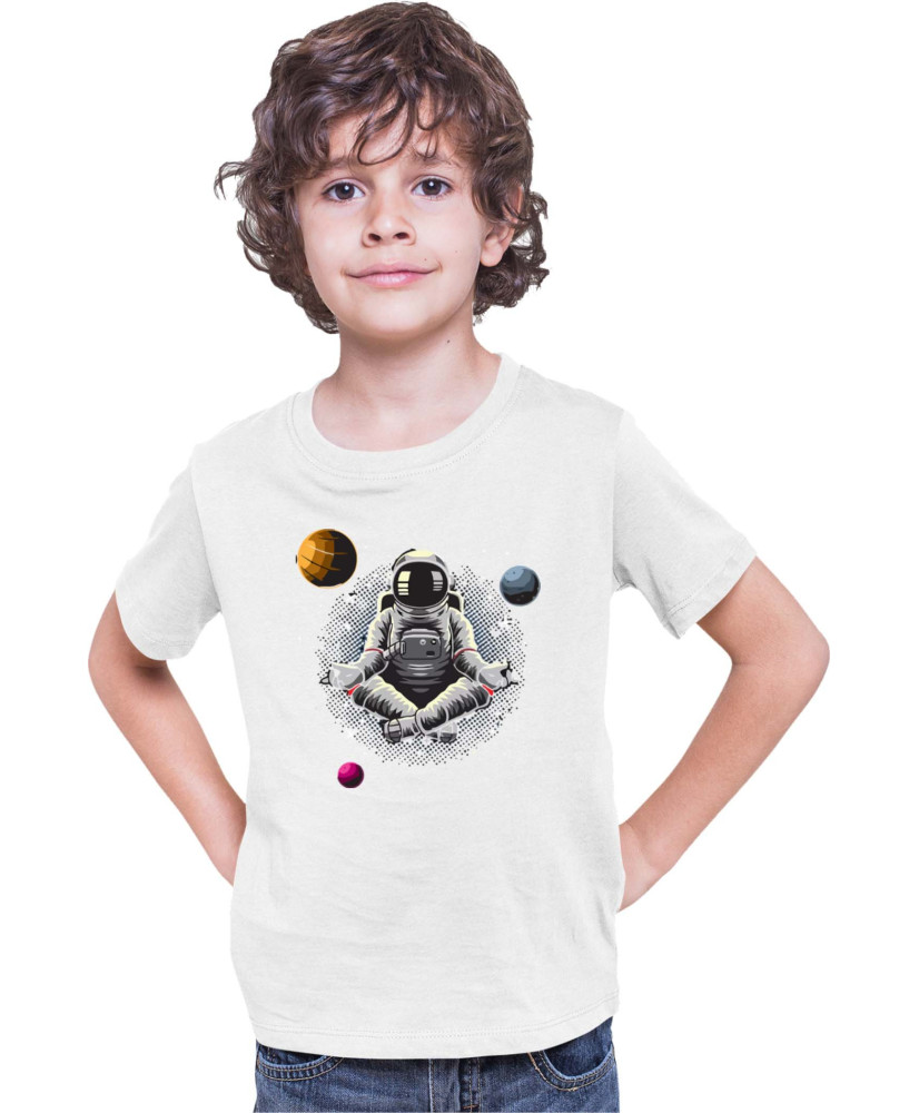 Детска Тениска Nasa Space Theme Dzen Astronaut
