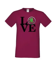 Мъжка тениска Skoda LOVE