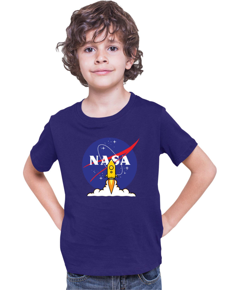 Детска Тениска Nasa Space Theme Rocket Take Off Детска Тениска Nasa Space Theme Rocket Take Off
