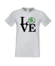 Мъжка тениска Skoda LOVE