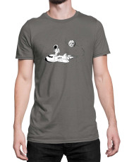 Мъжка Тениска Nasa Space Theme Astronaut Ride Space Shuttle