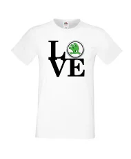 Мъжка тениска Skoda LOVE