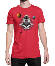 Мъжка Тениска Nasa Space Theme Dzen Astronaut