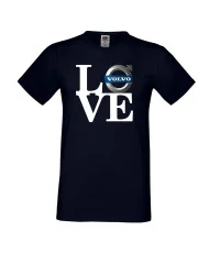 Мъжка тениска Volvo LOVE
