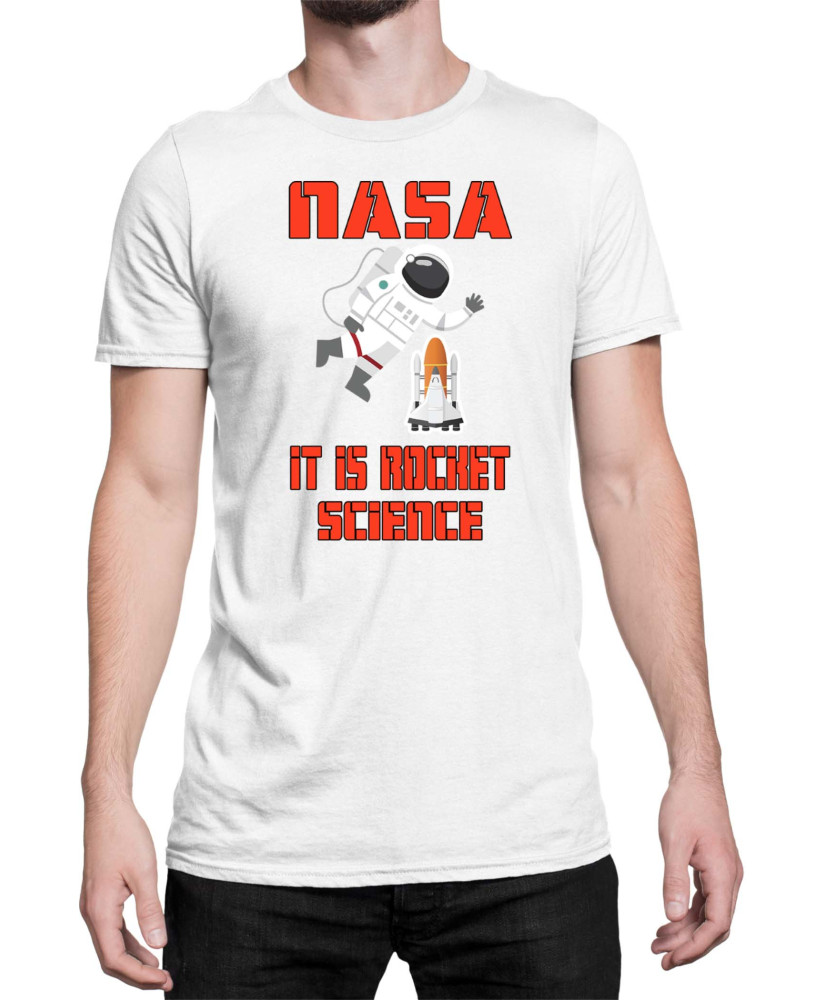 Мъжка Тениска Nasa Space Theme Nasa It Is Rocket Science