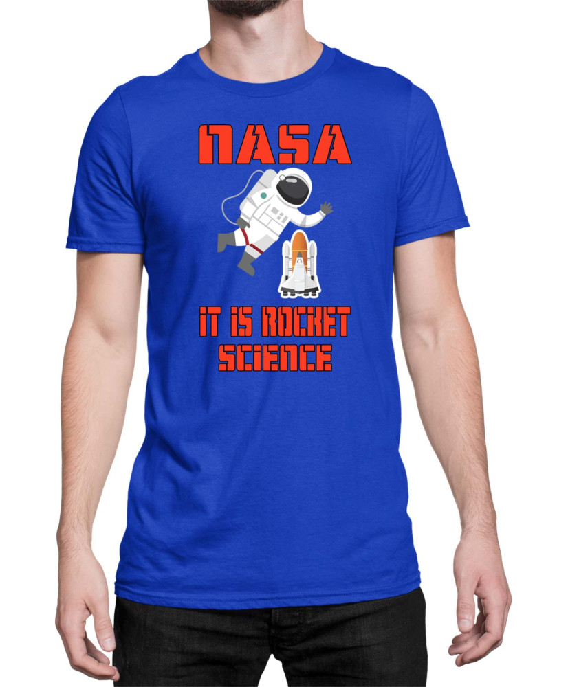 Мъжка Тениска Nasa Space Theme Nasa It Is Rocket Science