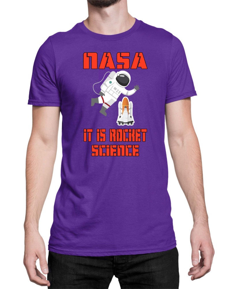 Мъжка Тениска Nasa Space Theme Nasa It Is Rocket Science
